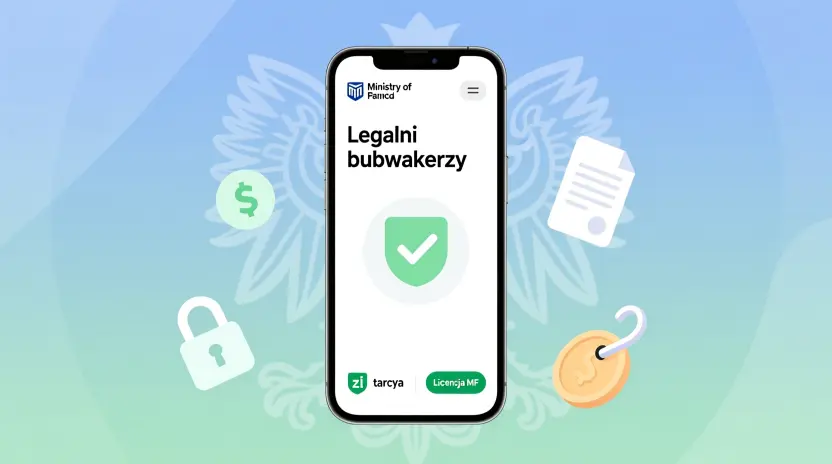 Legalni bukmacherzy w Polsce 2026 - bezpieczne zakłady online z licencją Ministerstwa Finansów